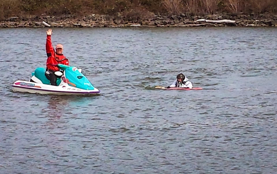 joe offering early season jet ski support